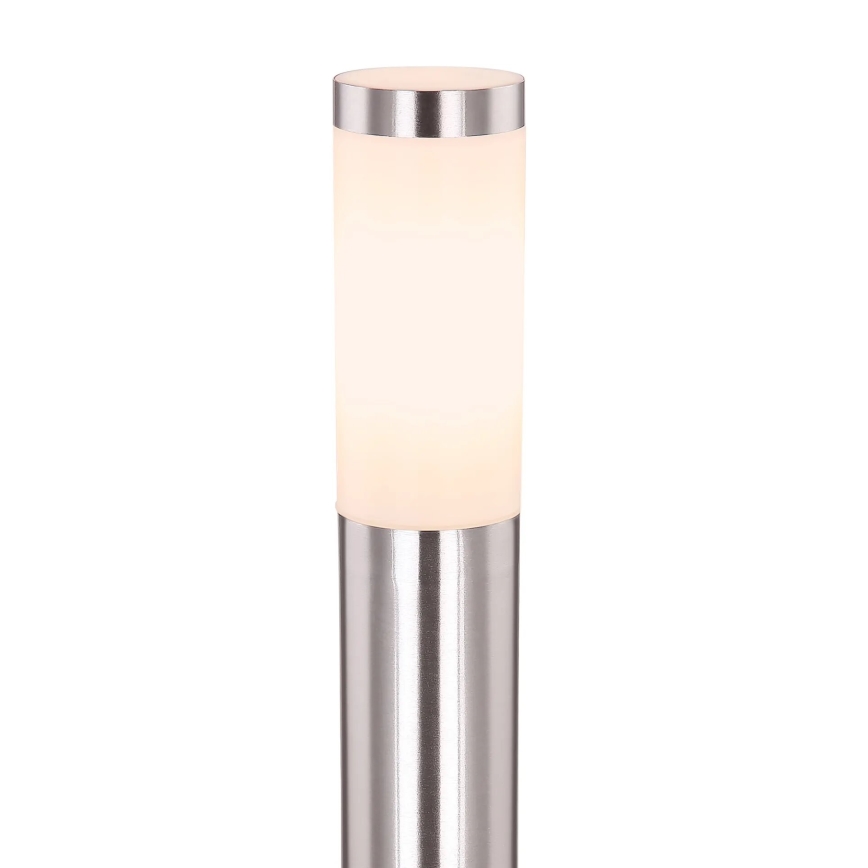 Globo - Λάμπα εξωτερικού χώρου 1xE27/23W/230V IP44 80 cm γυαλιστερό χρώμιο