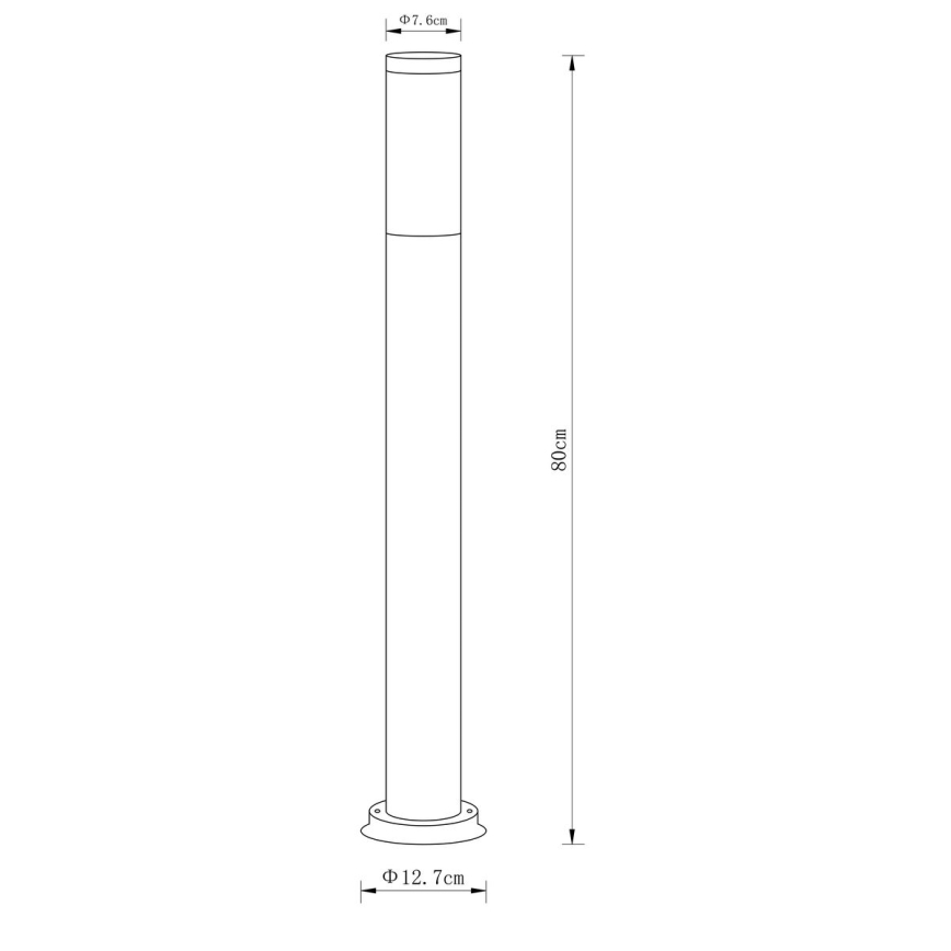 Globo - Εξωτερικό φωτιστικό 1xE27/23W/230V 80 εκ. IP44