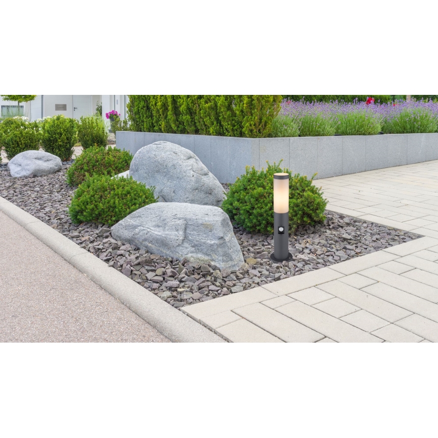 Globo - Φωτιστικό εξωτερικού χώρου με αισθητήρα 1xE27/15W/230V 45 εκ. IP44