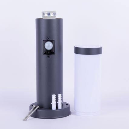 Globo - Φωτιστικό εξωτερικού χώρου με αισθητήρα 1xE27/15W/230V 45 εκ. IP44