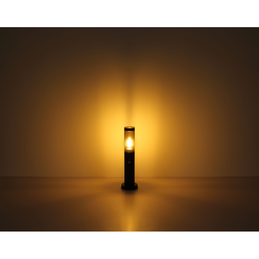 Globo - Λάμπα εξωτερικού χώρου με αισθητήρα 1xE27/15W/230V 45 cm IP44