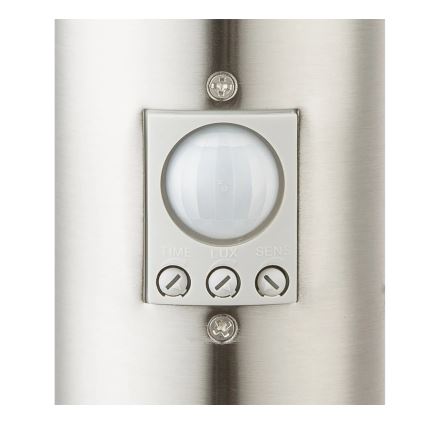 Globo - LED εξωτερικό φωτιστικό με αισθητήρα 1xE27/8,8W/230V IP44