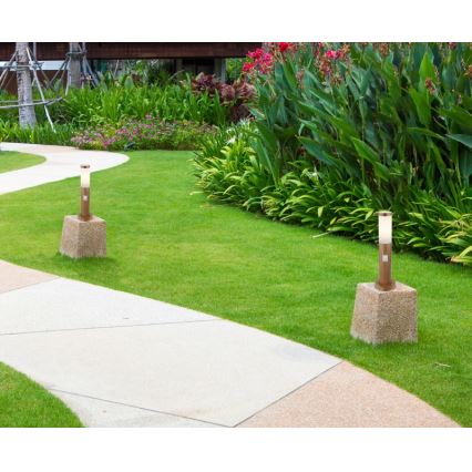 Globo - Φωτιστικό εξωτερικού χώρου με αισθητήρα 1xE27/15W/230V 45 cm IP44