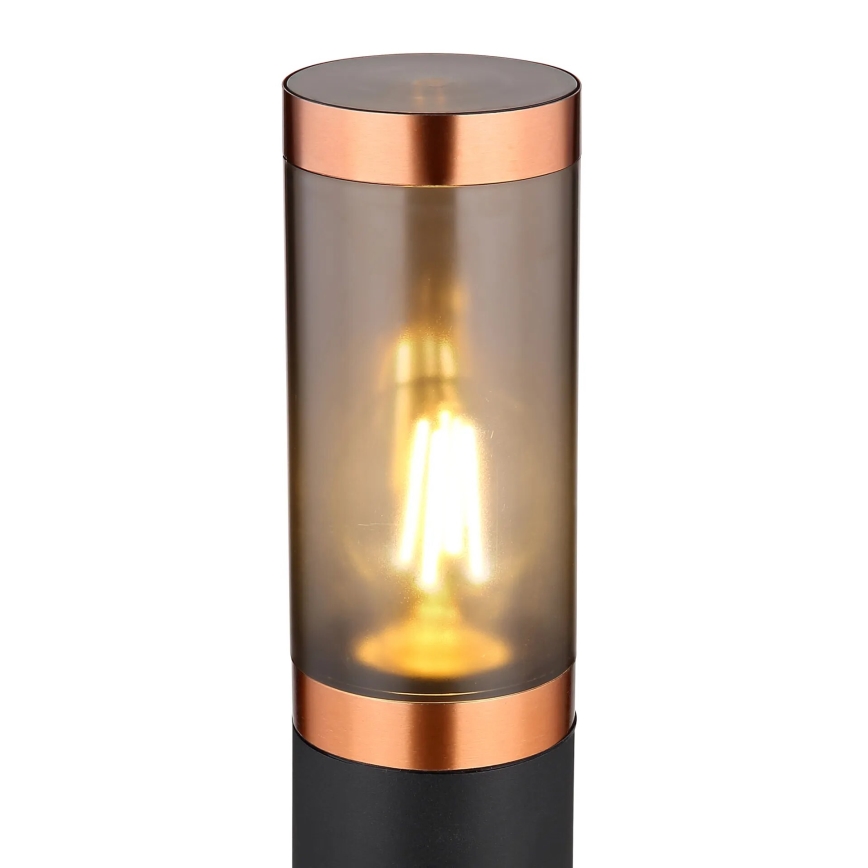 Globo - Λάμπα εξωτερικού χώρου 1xE27/23W/230V IP44 110 cm μαύρο/χαλκός