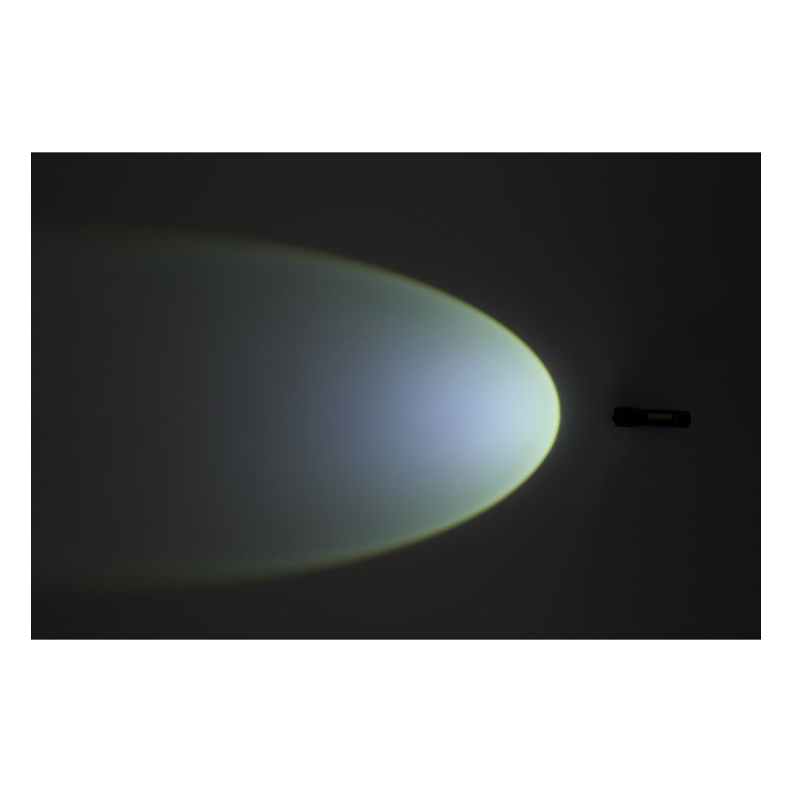 Globo - Επαναφορτιζόμενος φακός LED/3W/5V + COB/3W 5500K 1200 mAh