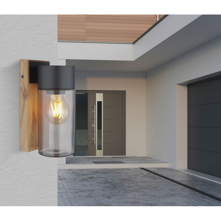 Globo - Επιτοίχιο φωτιστικό εξωτερικού χώρου 1xE27/40W/230V IP44