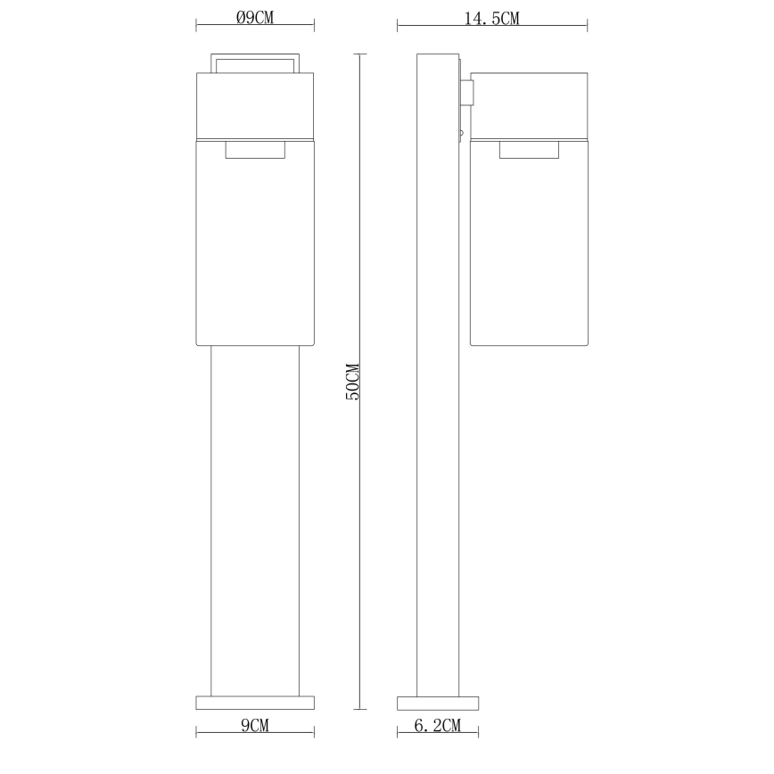 Globo - Λάμπα εξωτερικού χώρου 1xE27/40W/230V 50 cm IP44