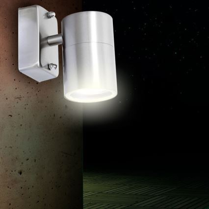 Globo 3201 - Φως τοίχου εξωτερικού χώρου STYLE 1xGU10/35W/230V IP44