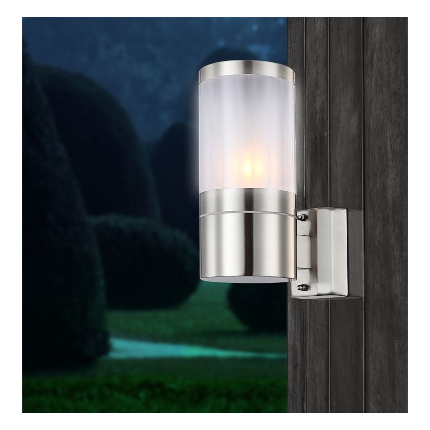 Globo - Φως τοίχου εξωτερικού χώρου 1xE27/60W/230V IP44