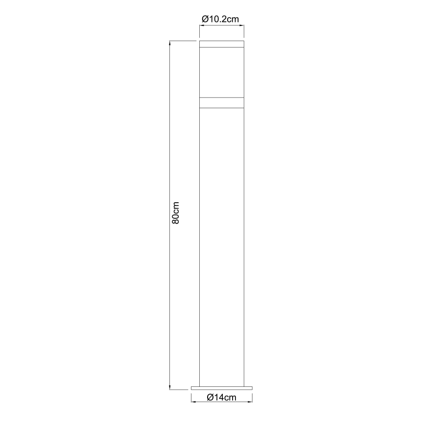 Globo - Λάμπα εξωτερικού χώρου 1xE27/60W/230V IP44