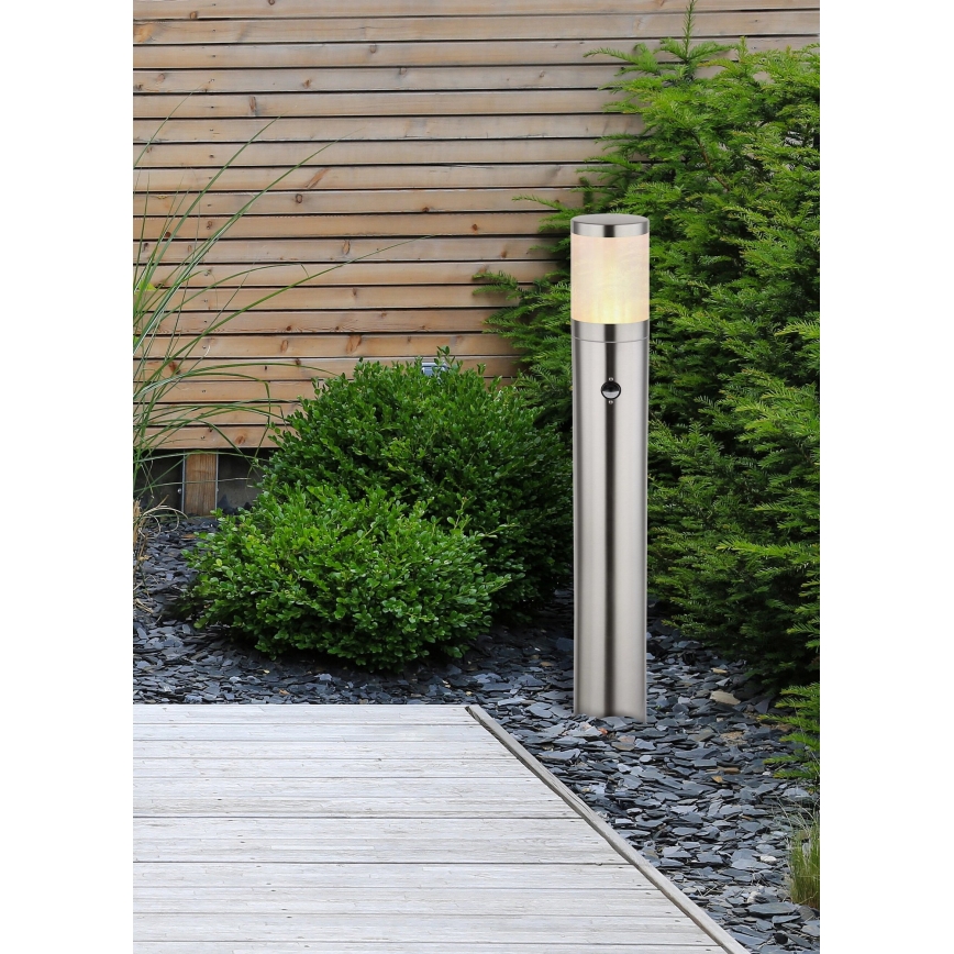 Globo - Λάμπα εξωτερικού χώρου με αισθητήρα 1xE27/60W/230V 80 cm