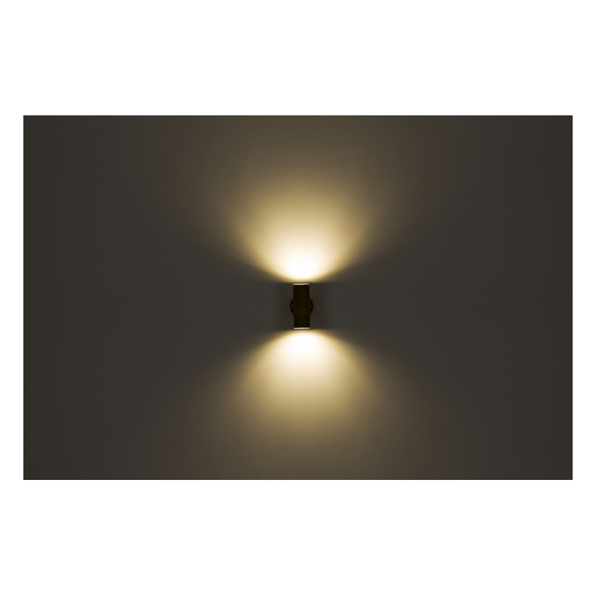 Globo - Φωτιστικό τοίχου εξωτερικού χώρου 2xGU10/35W/230V IP44