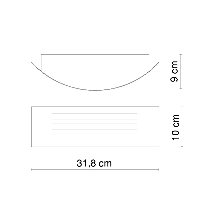 Globo - Φως LED εξωτερικού χώρου 1xE27/20W/230V IP44