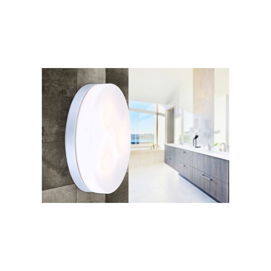 Globo - Φωτιστικό μπάνιου 3xE27/40W/230V διάμετρος 30 cm IP44