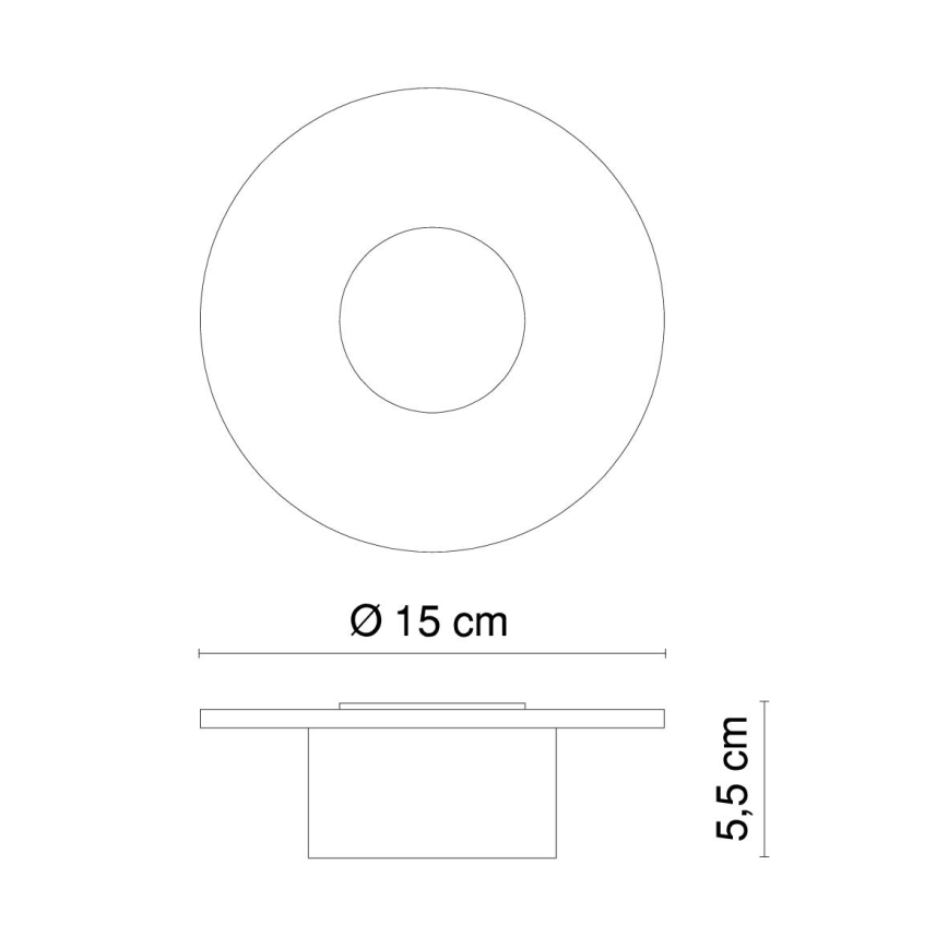 GLOBO 32401 - Φως εξωτερικού χώρου LED DANA 10xLED/0,06W/3V/230V IP44
