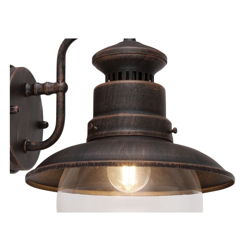 Globo - Φως τοίχου εξωτερικού χώρου 1xE27/60W/230V IP44