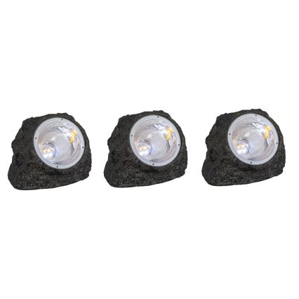 Globo - ΣΕΤ 3x LED Ηλιακό Φωτιστικό LED/1,2V IP44 600 mAh