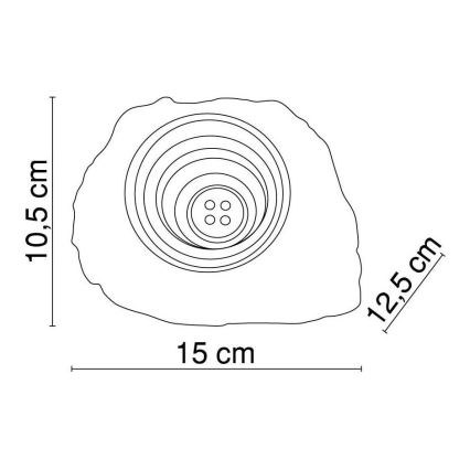 Globo - Ηλιακό διακοσμητικό φωτιστικό LED 4xLED/0,06W/3,2V IP44