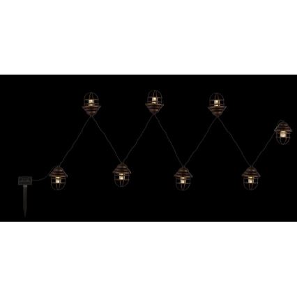Globo - LED Ηλιακό διακοσμητικό φωτιστικό 8xLED/3,2V IP44 200 mAh