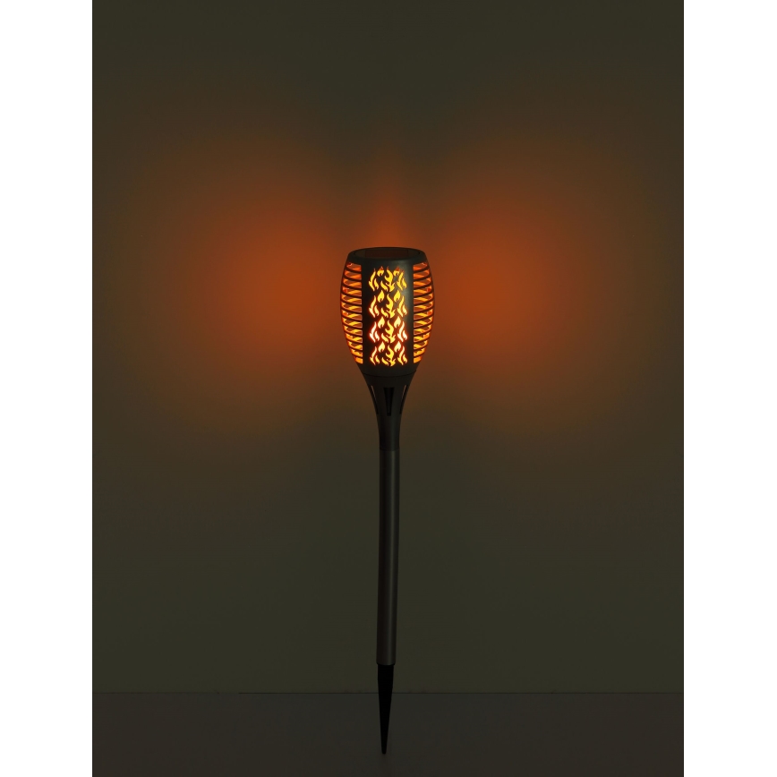 Globo - Ηλιακό φωτιστικό LED LED/3,6W/3V 1800K IP44 γυαλιστερό χρώμιο