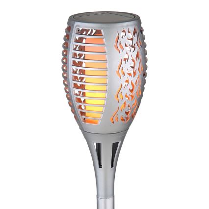 Globo - Ηλιακό φωτιστικό LED LED/3,6W/3V 1800K IP44 γυαλιστερό χρώμιο