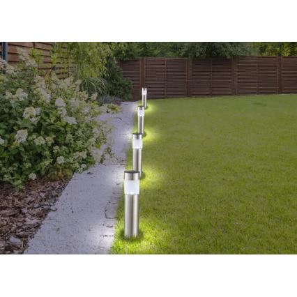 Globo - ΣΕΤ 4x Ηλιακή λάμπα LED LED/0,07W/3V IP44 600 mAh