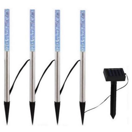 Globo - ΣΕΤ 4x LED Ηλιακό Φωτιστικό 4xLED/0,07W IP44 600 mAh