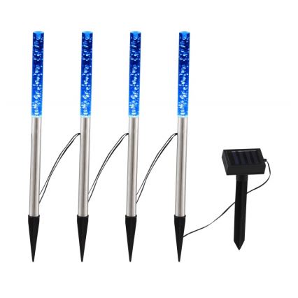 Globo - ΣΕΤ 4x LED Ηλιακό Φωτιστικό 4xLED/0,07W IP44 600 mAh