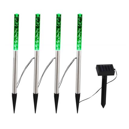 Globo - ΣΕΤ 4x LED Ηλιακό Φωτιστικό 4xLED/0,07W IP44 600 mAh