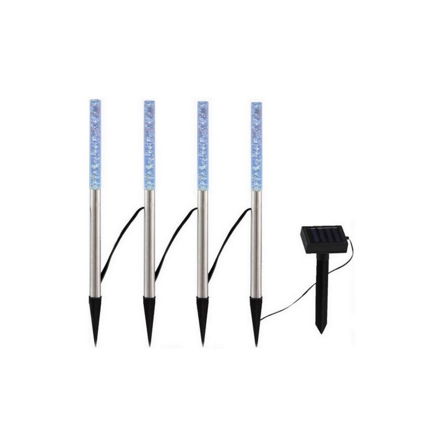 Globo - ΣΕΤ 4x Ηλιακό φωτιστικό LED 4xLED/0,07W IP44