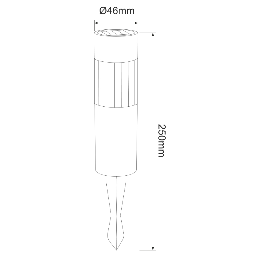 Globo - ΣΕΤ 4x Ηλιακή λάμπα LED LED/0,06W/3,2V IP44