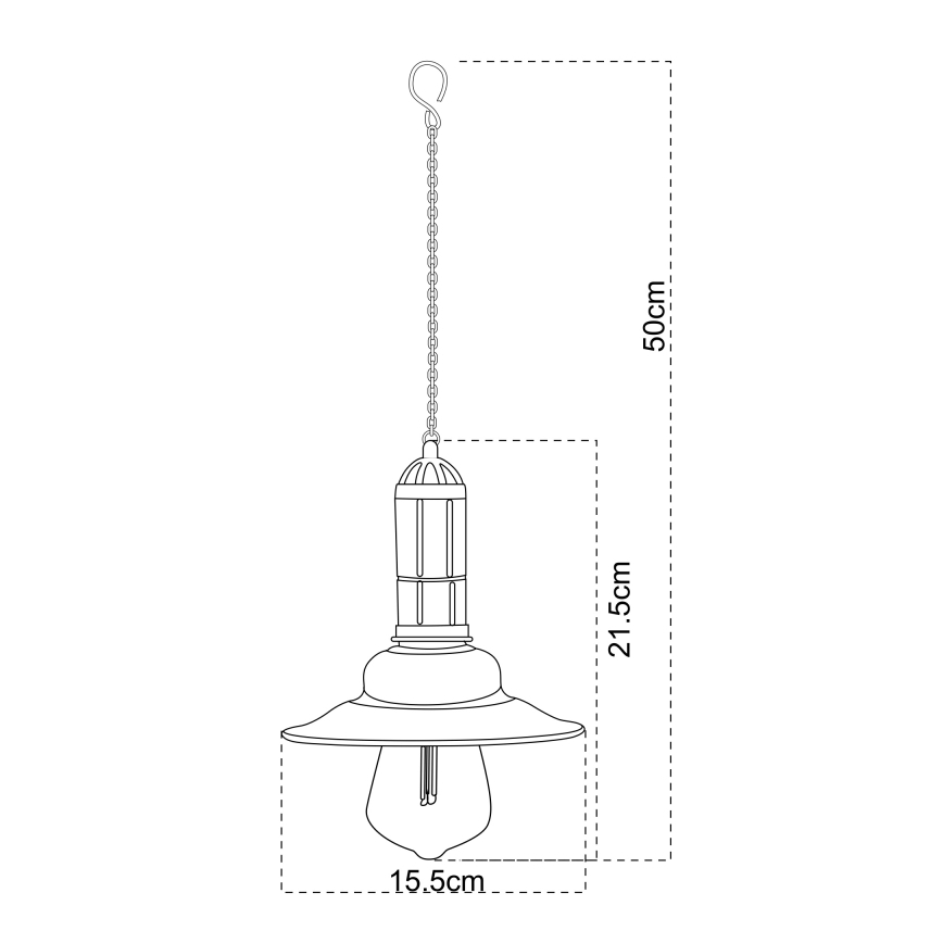 Globo - LED ηλιακό φωτιστικό σε αλυσίδα LED/0,06W/1,2V IP44 150 mAh