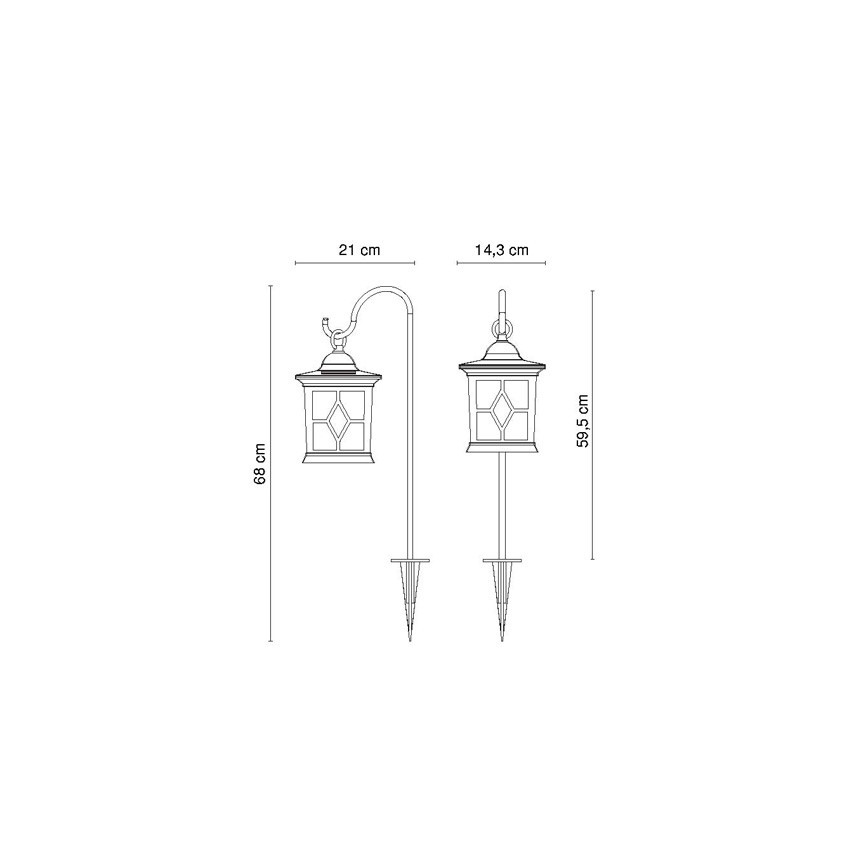 Globo - Ηλιακή λάμπα LED LED/0,05W/3,2V IP44 300 mAh