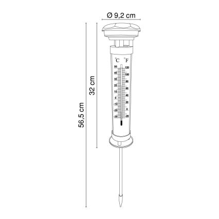 Globo - Ηλιακό φωτιστικό LED LED/0,06W IP44