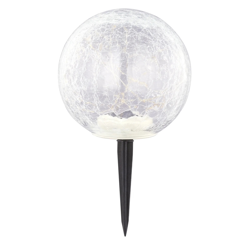 Globo - Ηλιακή λάμπα LED 15xLED/0,06W/3,2V διάμετρος 15 cm IP44