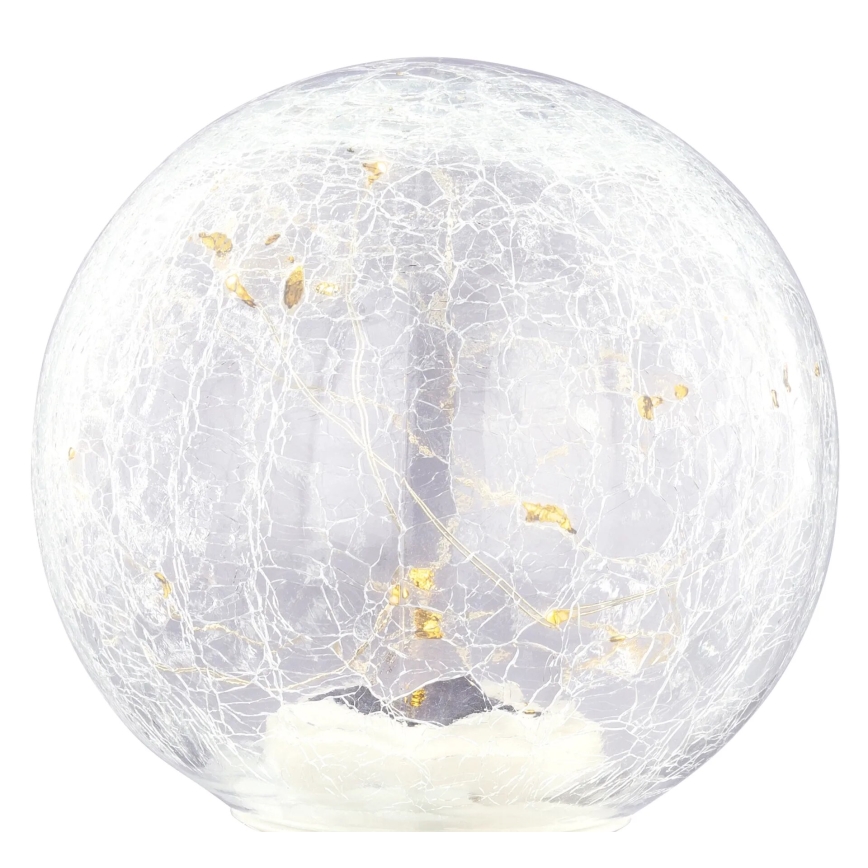 Globo - Ηλιακή λάμπα LED 15xLED/0,06W/3,2V διάμετρος 15 cm IP44