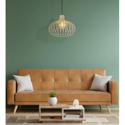 Globo - Κρεμαστό φωτιστικό με καλώδιο 1xE27/40W/230V μπεζ