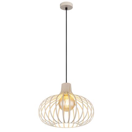 Globo - Κρεμαστό φωτιστικό με καλώδιο 1xE27/40W/230V μπεζ