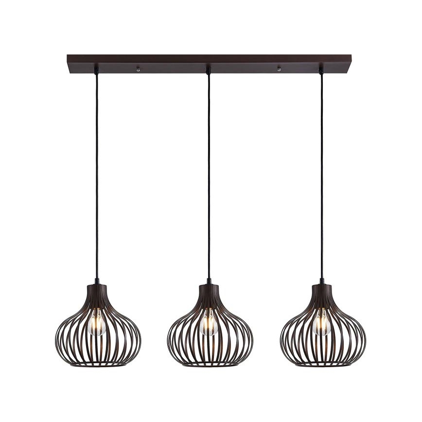 Globo - Κρεμαστό φωτιστικό οροφής 3xE27/40W/230V