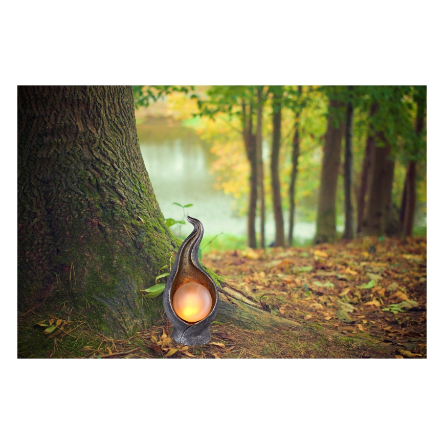 Globo - Ηλιακό φωτιστικό LED LED/2,16W/3V 3000K IP44 ασημί