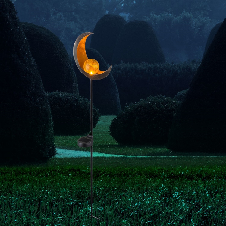 Globo- LED Ηλιακό φωτιστικό LED/0,02W/3V 600mAh IP44 χάλκινο