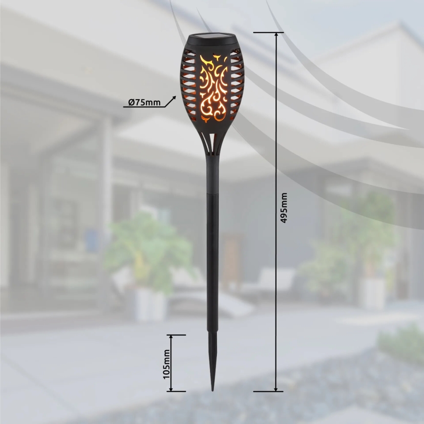 Globo - ΣΕΤ 3x LED Ηλιακό Φωτιστικό LED/0,1W/3V IP44 200 mAh