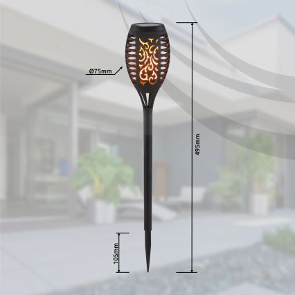 Globo - ΣΕΤ 3x Ηλιακή λάμπα LED LED/0,1W/3V IP44