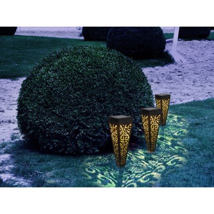 Globo - ΣΕΤ 3x Ηλιακή λάμπα LED LED/0,1W/3V IP44