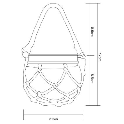 Globo - Ηλιακό φωτιστικό LED LED/0,06W/3,2V IP44