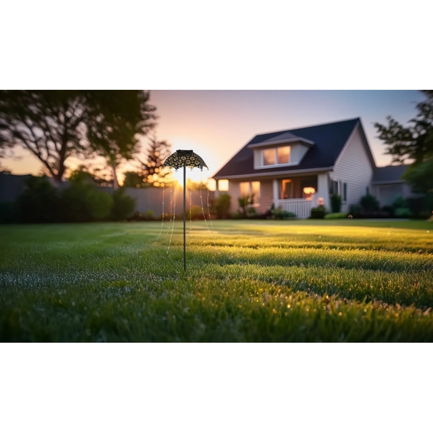 Globo - LED Ηλιακό φωτιστικό LED/3V IP44 300 mAh ομπρέλα