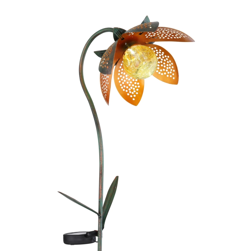 Globo - Ηλιακό φωτιστικό LED/3,2V IP44 200 mAh λουλούδι