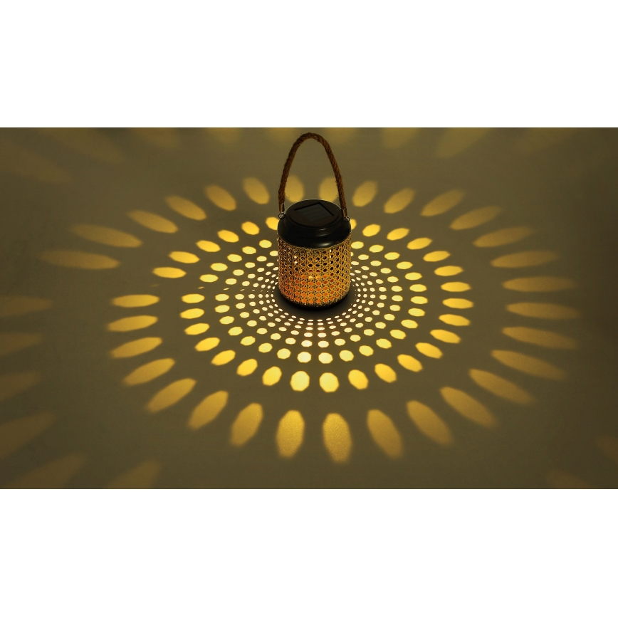 Globo - Ηλιακό φωτιστικό LED LED/0,06W/3V 3000K IP44 μπαμπού