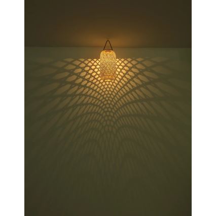 Globo - Ηλιακό φωτιστικό LED/0,06W/3V μπαμπού IP44 600 mAh