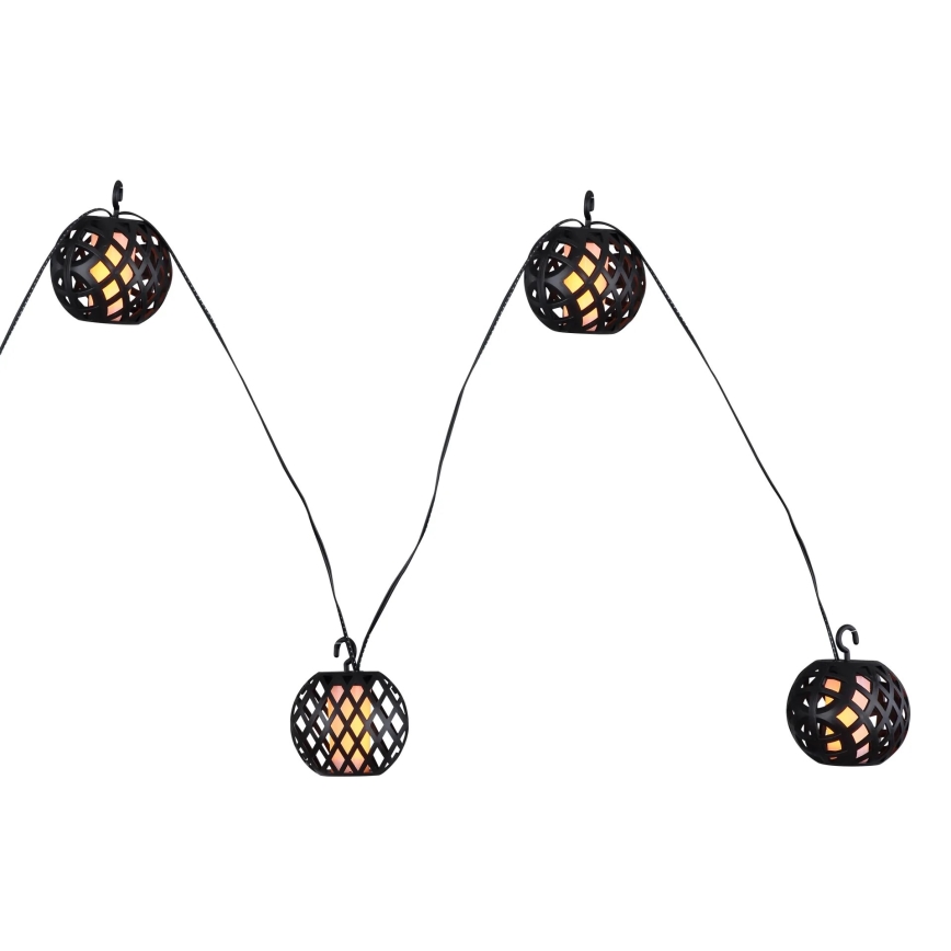 Globo - LED ηλιακή διακοσμητική αλυσίδα 98xLED/0,1W/3V 410 εκ. IP44 600 mAh